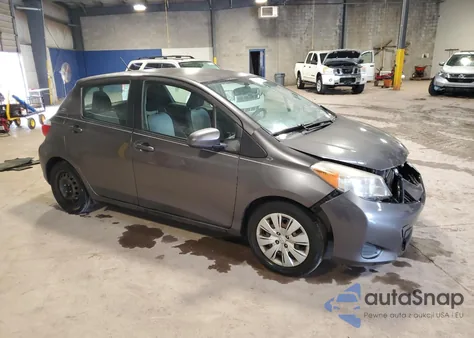 2012 Toyota Yaris z USA, uszkodzony, nr VIN JTDKTUD38C0S08059